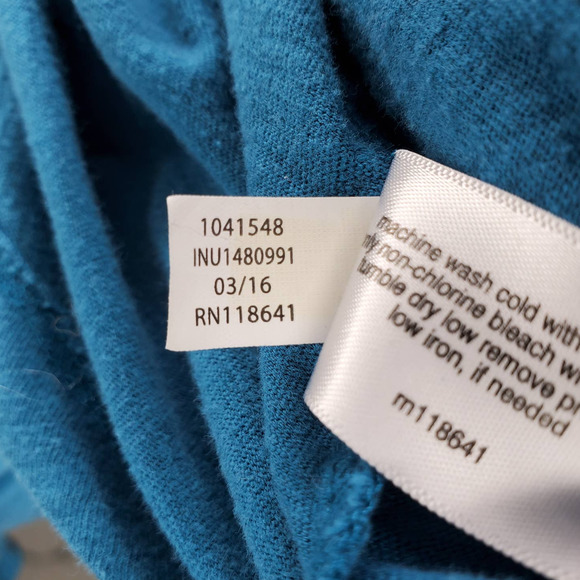 Lane Bryant Teal Short Sleeve Cold Shoulder 26/28 - Picture 5 of 6